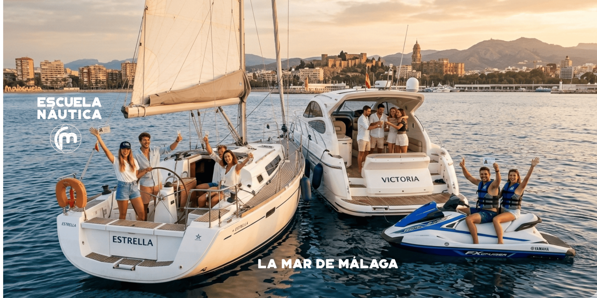 Título náutico Málaga - Licencia, PNB, PER, Patrón y Capitán de Yate